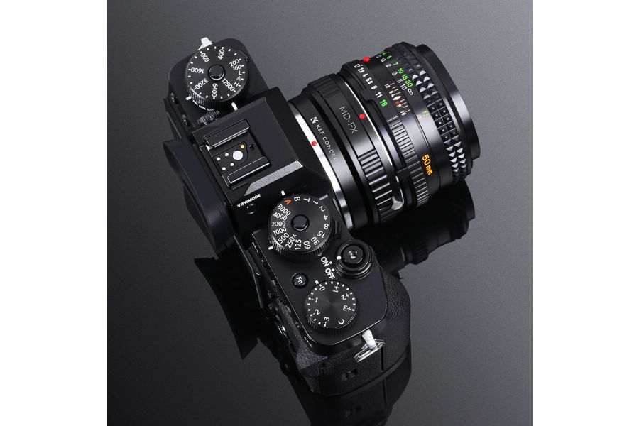 Adapter Minolta MD - Fujifilm FX K&F Concept