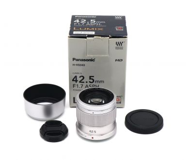 Panasonic Lumix G 42.5mm f/1.7 Asph. Power O.I.S. в упаковке