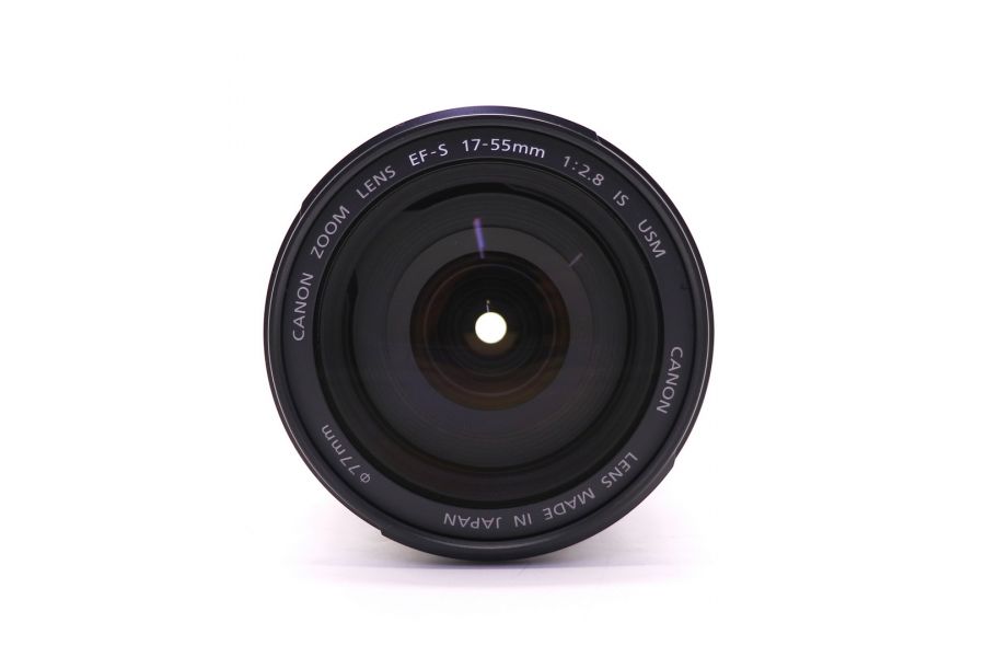 Объектив Canon EF-S 17-55mm F/2.8 IS USM в упаковке 