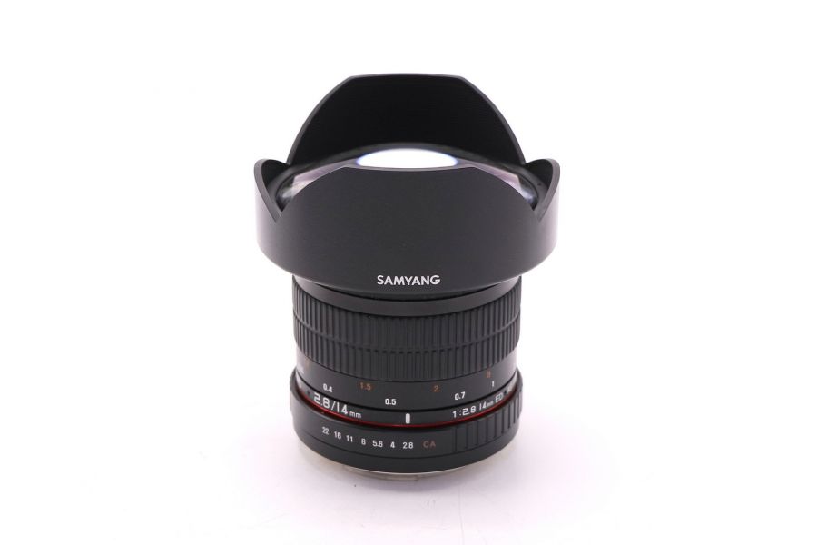 Samyang 14mm f/2.8 ED AS IF UMC Canon EF в упаковке (Korea)