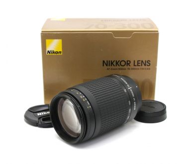 Nikon 70-300mm f/4-5.6G AF Nikkor в упаковке