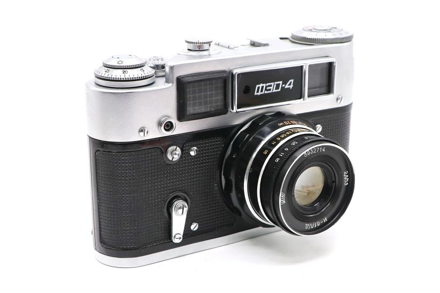 Фэд 4 + Индустар-61Л/Д (СССР, 1963)