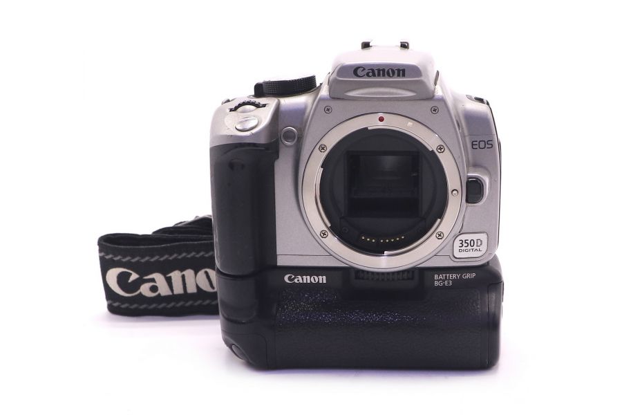 Canon EOS 350D body серебристый