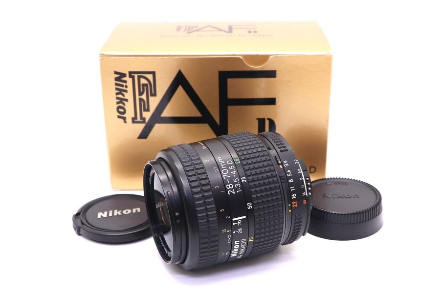 Nikon 28-70mm f/3.5-4.5D AF Nikkor в упаковке