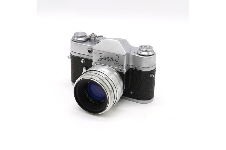 Зенит 3 + Гелиос-44 в упаковке (КМЗ, 1961)