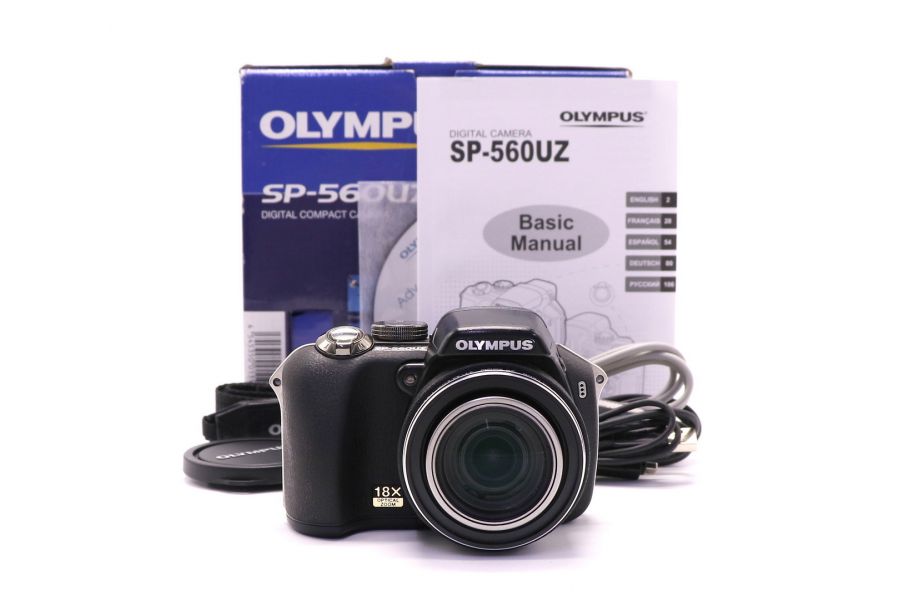 Olympus SP-560UZ в упаковке