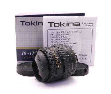 Купить Tokina AT-X 10-17mm f/3.5-4.5 (AT-X 107) AF DX NH Fisheye Nikon F в упаковке Tokina AT-X 10-17mm f/3.5-4.5 (AT-X 107) AF DX NH Fisheye Nikon F в упаковке