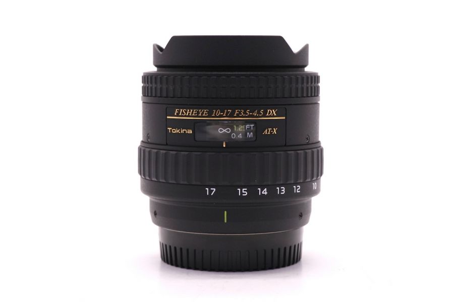 Tokina AT-X 10-17mm f/3.5-4.5 (AT-X 107) AF DX NH Fisheye Nikon F в упаковке