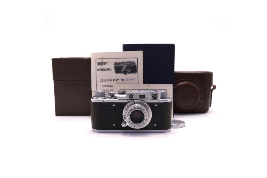 Зоркий / Zorki + Индустар-22 в упаковке (№209604)