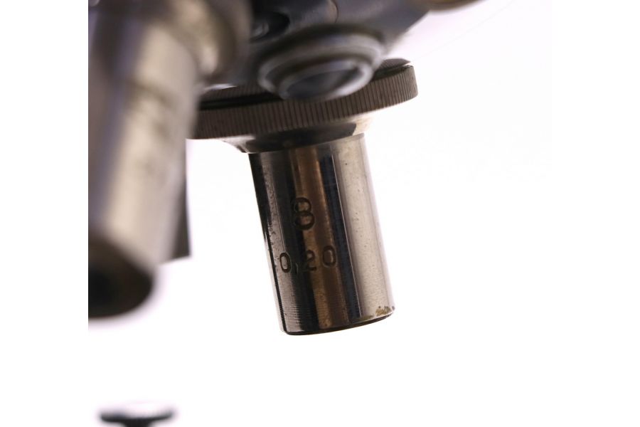 Советский Микроскоп М-9 черный (СССР, 1939) 