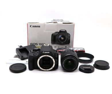 Canon EOS 100D kit в упаковке
