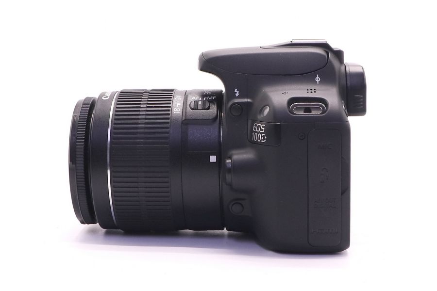 Canon EOS 100D kit в упаковке (пробег 4165 кадров)