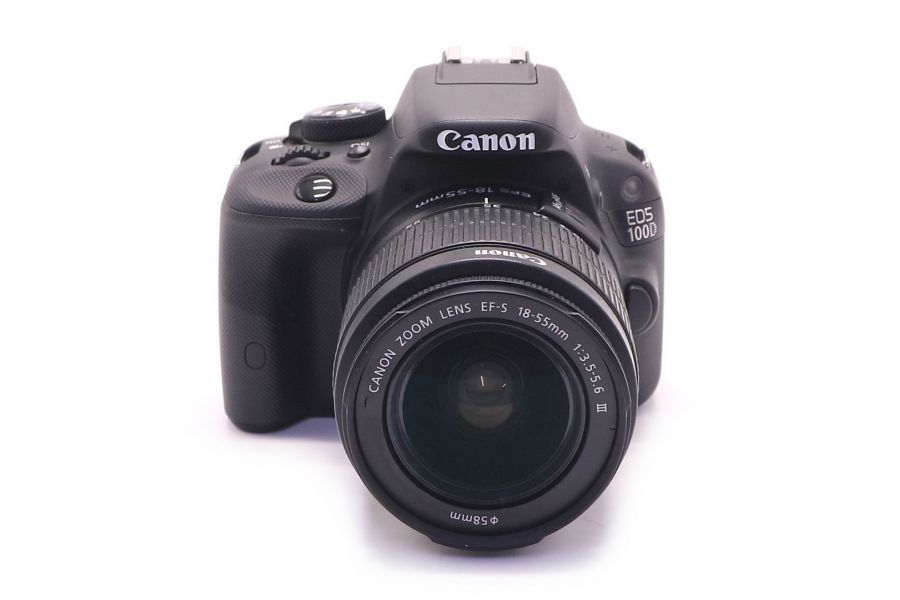 Canon EOS 100D kit в упаковке (пробег 4165 кадров)