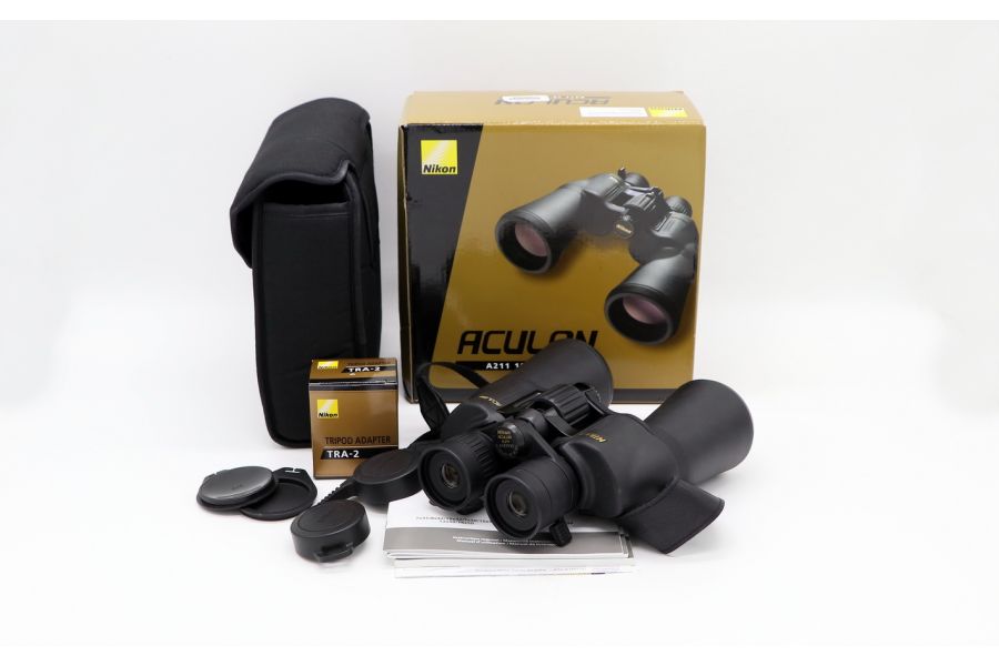 Бинокль Nikon Aculon A211 10-22x50 