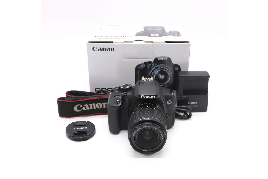 Canon EOS 650D kit box (пробег 156520 кадров)