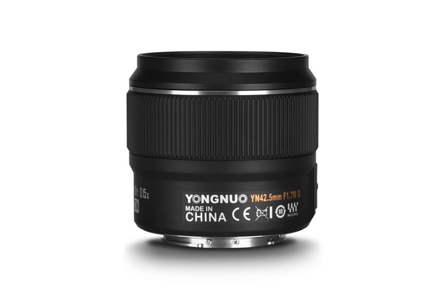 Объектив YongNuo 42.5mm f/1.7M II для Micro 4/3