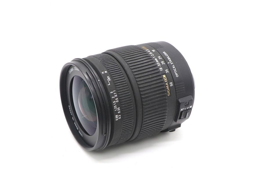 Sigma AF 18-50mm f/2.8-4.5 DC OS HSM for Canon в упаковке