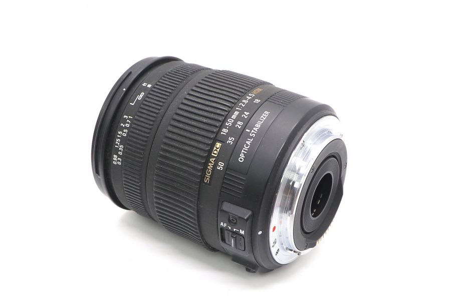 Sigma AF 18-50mm f/2.8-4.5 DC OS HSM for Canon в упаковке