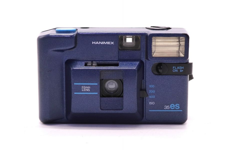 Hanimex 35es blue плёночный фотоаппарат (Hong Kong)
