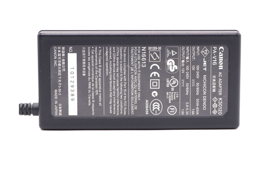 Адаптер питания Canon PA-V16 + Canon DC-E1