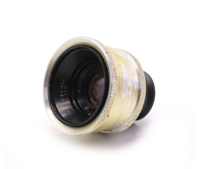 Юпитер-12 П 2.8/35 М39 silver КМЗ в тубусе