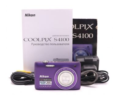Nikon Coolpix S4100 в упаковке