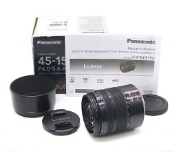 Panasonic Lumix G Vario 45-150mm f/4-5.6 Asph Mega OIS в упаковке