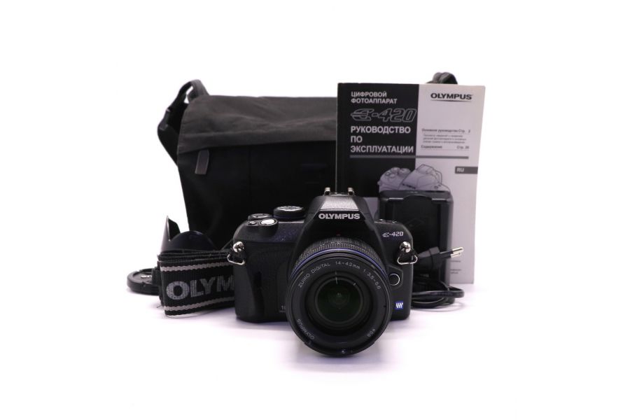 Фотокамера Olympus E-420 kit (пробег 12500 кадров)