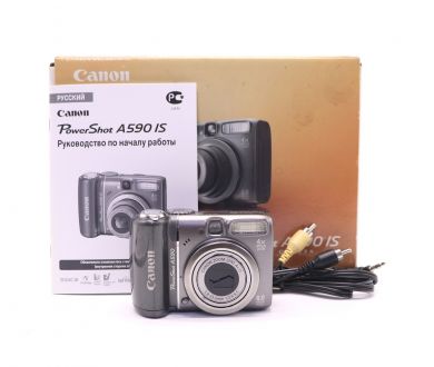 Купить Canon PowerShot A590 IS в упаковке (Malaysia, 2009) Canon PowerShot A590 IS в упаковке (Malaysia, 2009)