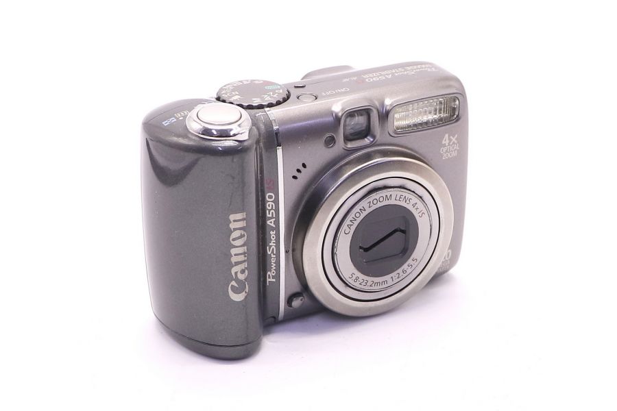 Canon PowerShot A590 IS в упаковке (Malaysia, 2009)
