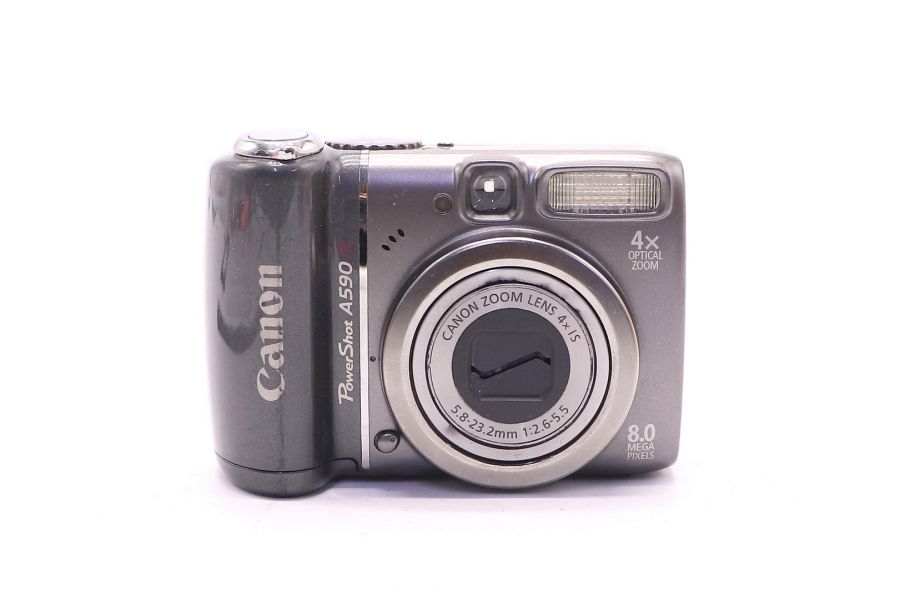 Canon PowerShot A590 IS в упаковке (Malaysia, 2009)