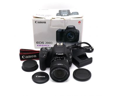 Canon EOS 200D kit в упаковке