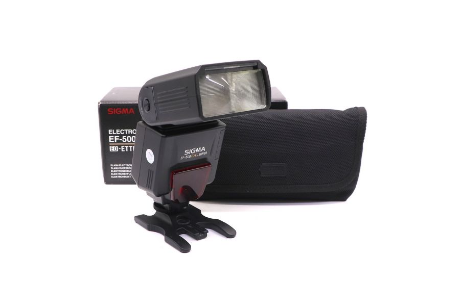 Фотовспышка Sigma EF-500 DG Super EO-ETTL II в упаковке