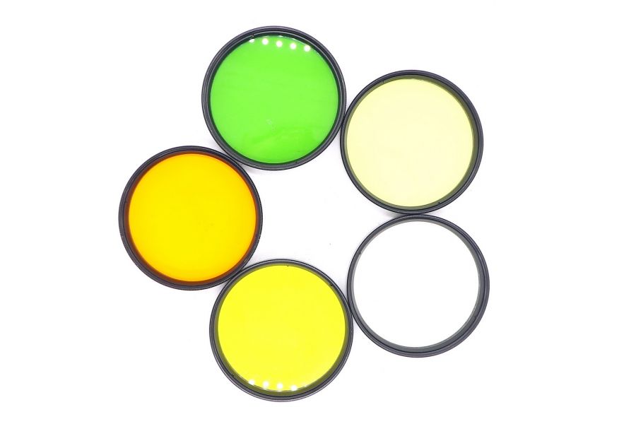 Светофильтры 72 мм (набор 5 шт.)