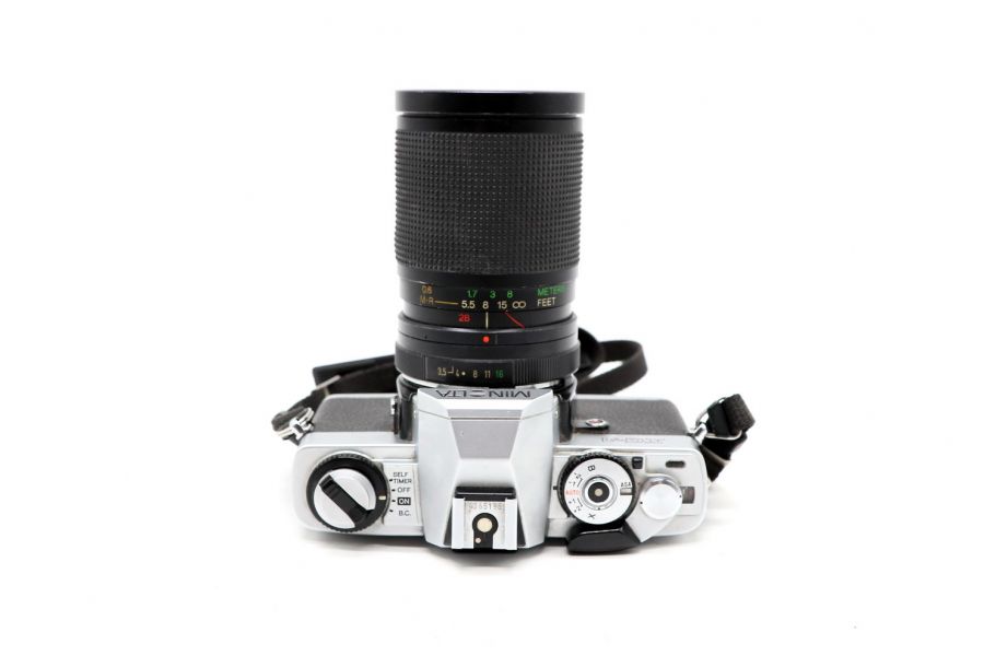 Minolta XG-A kit 28-85mm (Japan, 1982)