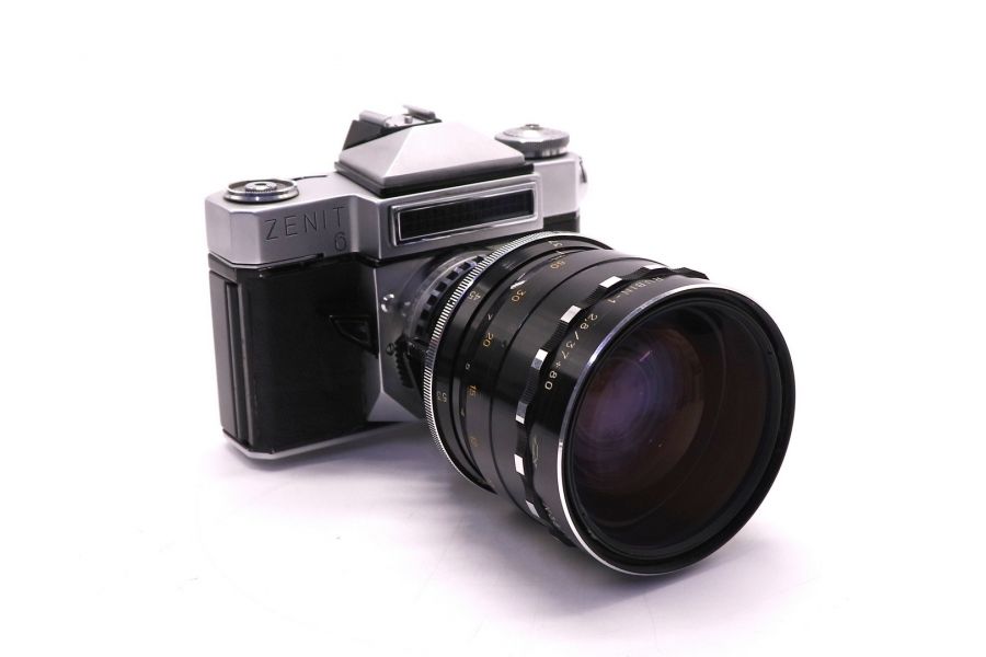 Редкость советский фотоаппарат Зенит 6 + Рубин-1 