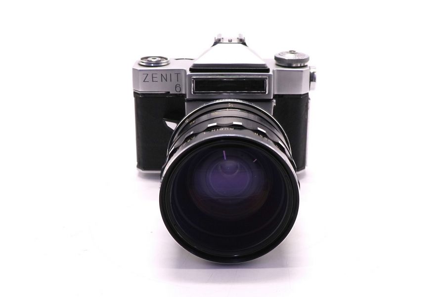 Редкость советский фотоаппарат Зенит 6 + Рубин-1 