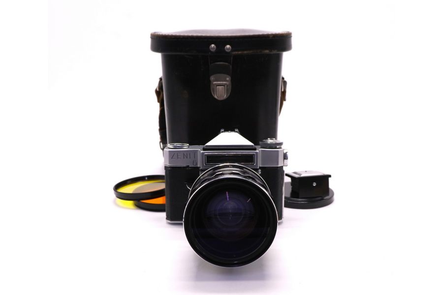 Редкость советский фотоаппарат Зенит 6 + Рубин-1 
