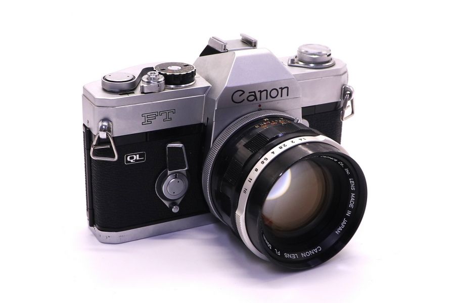 Canon FT QL + Canon FL 50mm/1.4 II (Japan,1966)