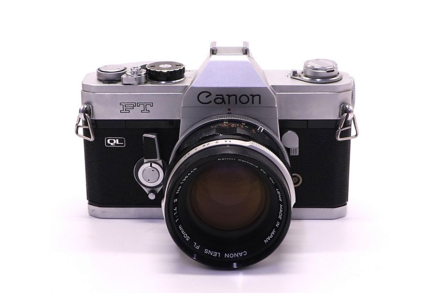 Canon FT QL + Canon FL 50mm/1.4 II (Japan,1966)
