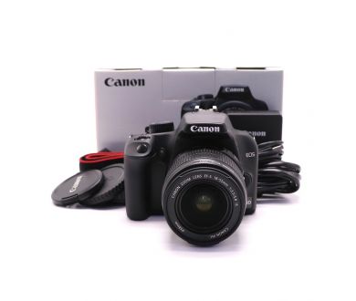 Canon EOS 1000D kit в упаковке (пробег 3540 кадров)