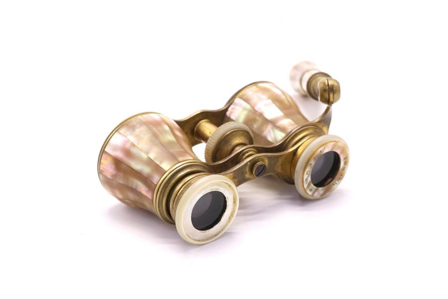 Бинокль театральный перламутровый 