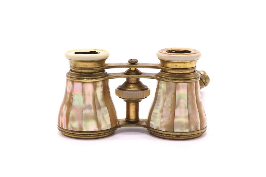 Бинокль театральный перламутровый 