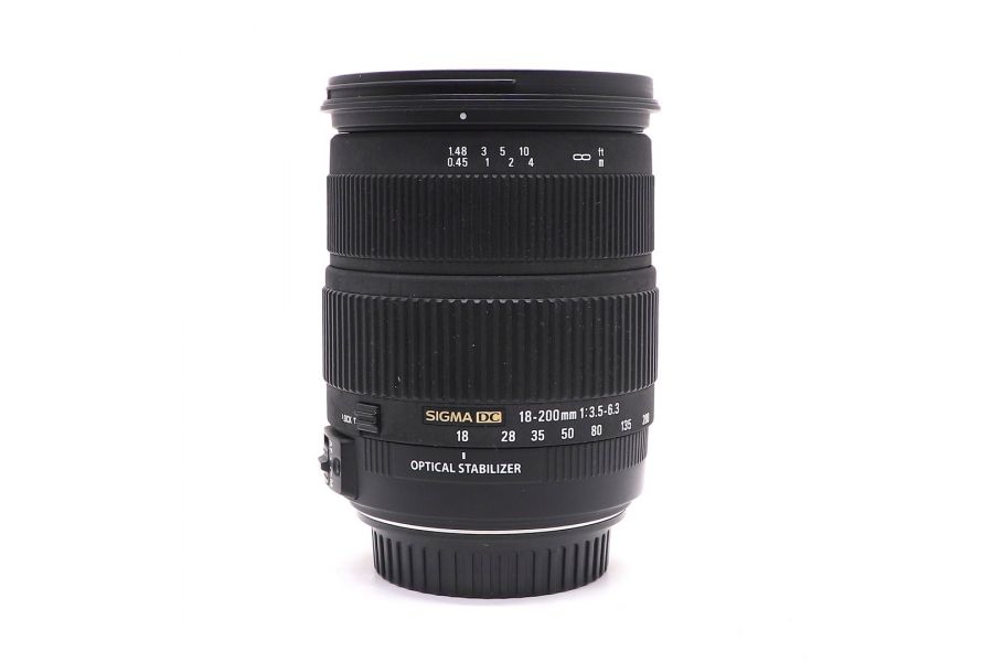 Sigma AF 18-200mm f/3.5-6.3 DC OS Canon EF-S