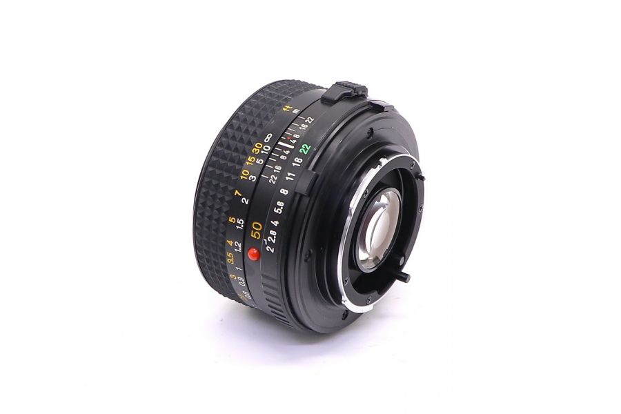 Minolta MD 50mm f/2 (Japan, 1981)