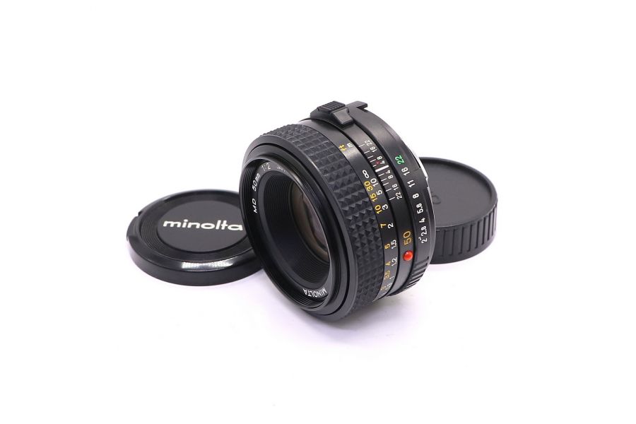 Minolta MD 50mm f/2 (Japan, 1981)