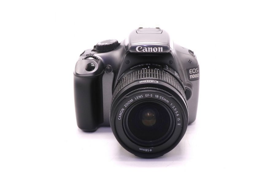 Canon EOS 1100D kit gray (пробег 10600 кадров)