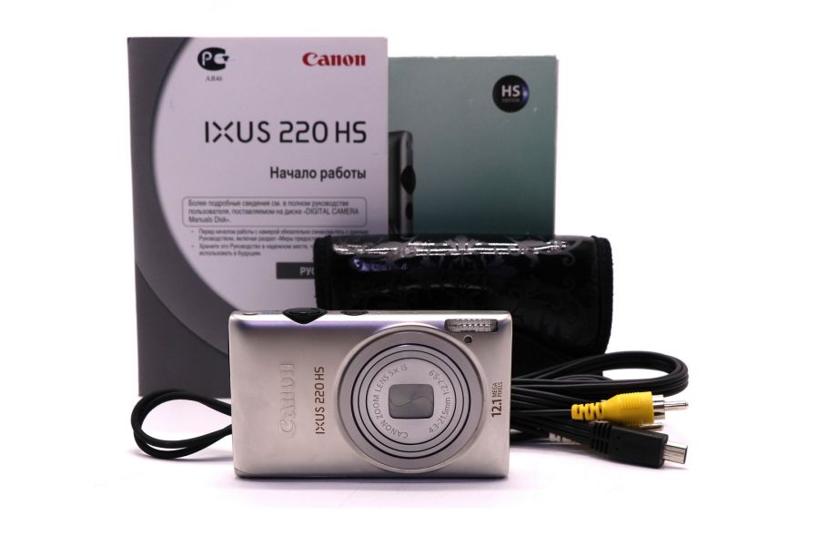 Canon IXUS 220 HS в упаковке