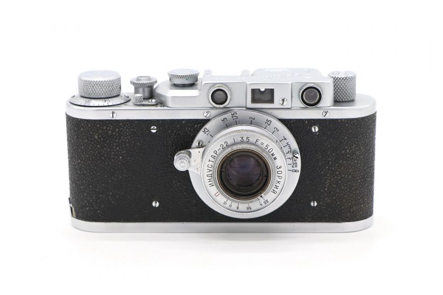 Зоркий + Индустар-22 ранний №21154