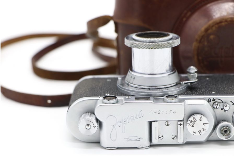 Зоркий + Индустар-22 ранний №21154